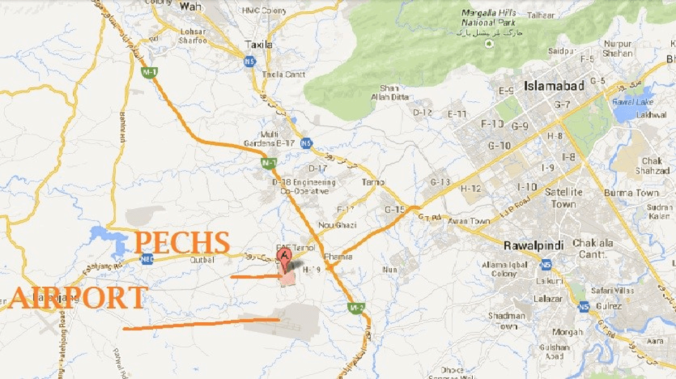 pechs Pakistan Employees CoOperative Housing Society islamabad location -PECHS Islamabad Lastest Update - 7-7-2021